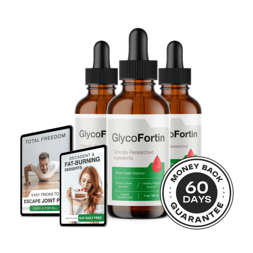 GlycoFortin - 3 Bottles + 2  Ebooks
