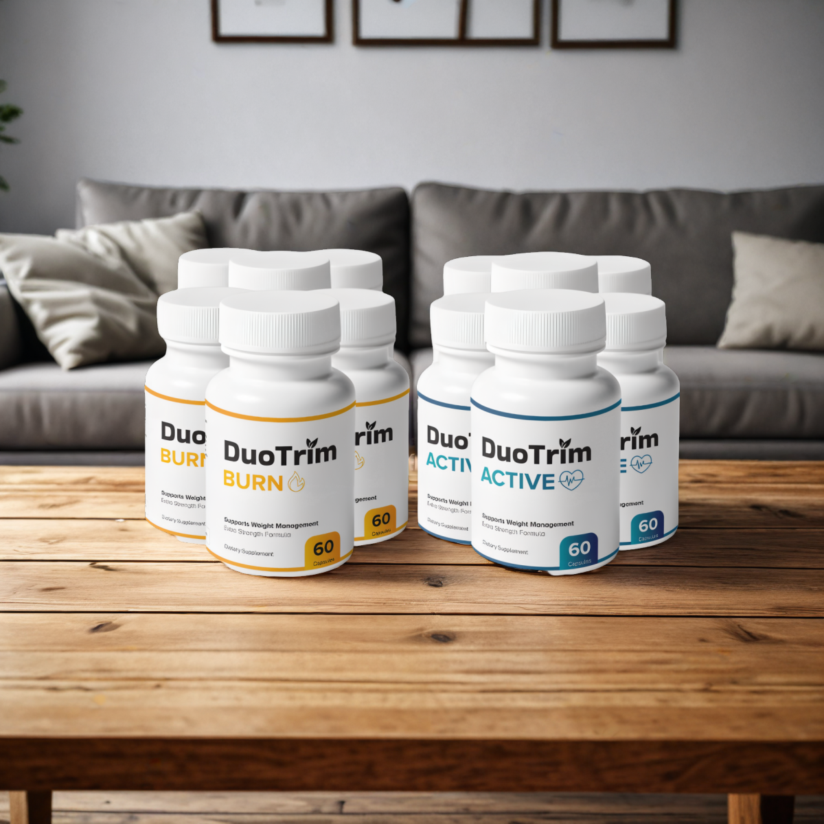 DuoTrim - 6 Months Supply - 12 Bottles