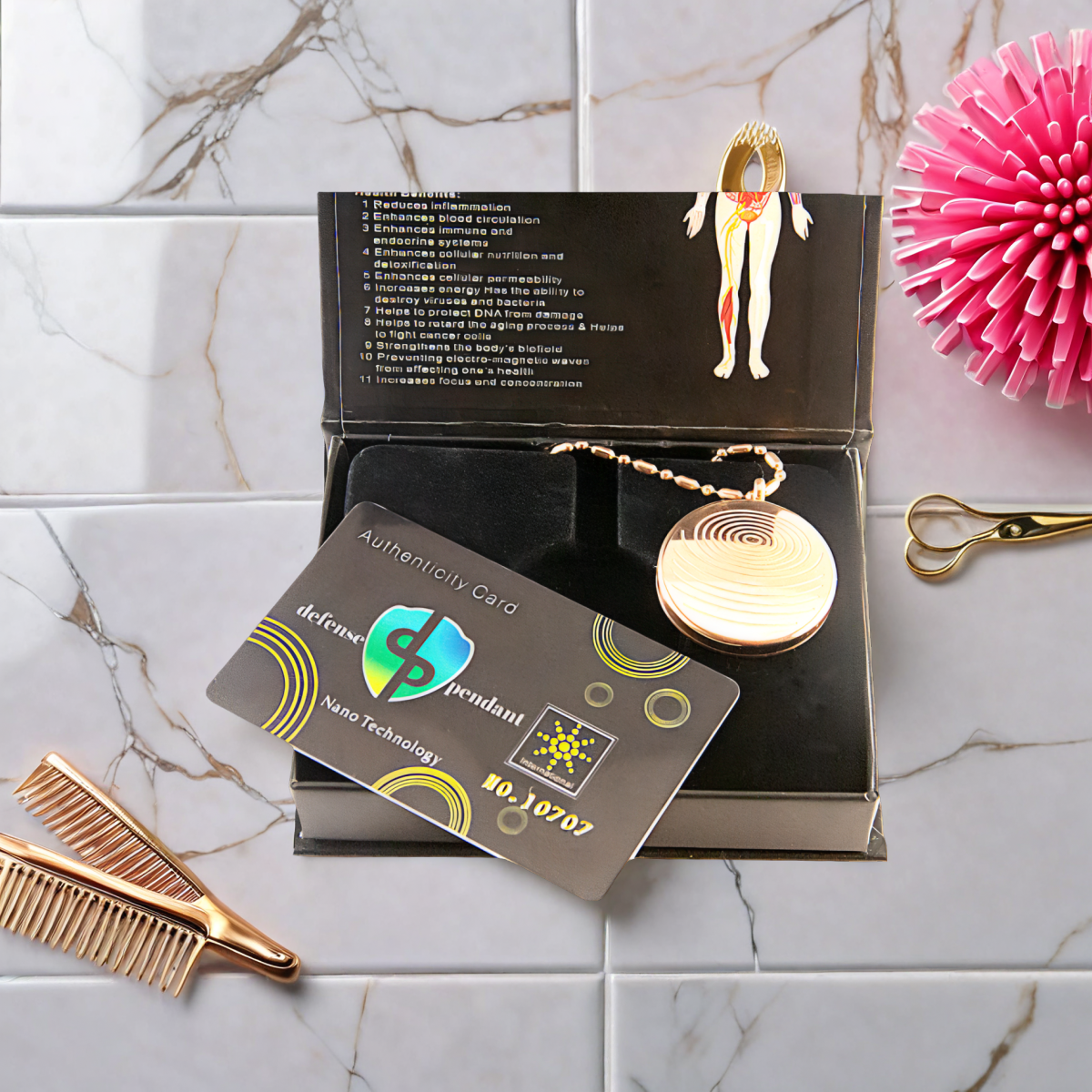 EMF Protection With Defense Pendant