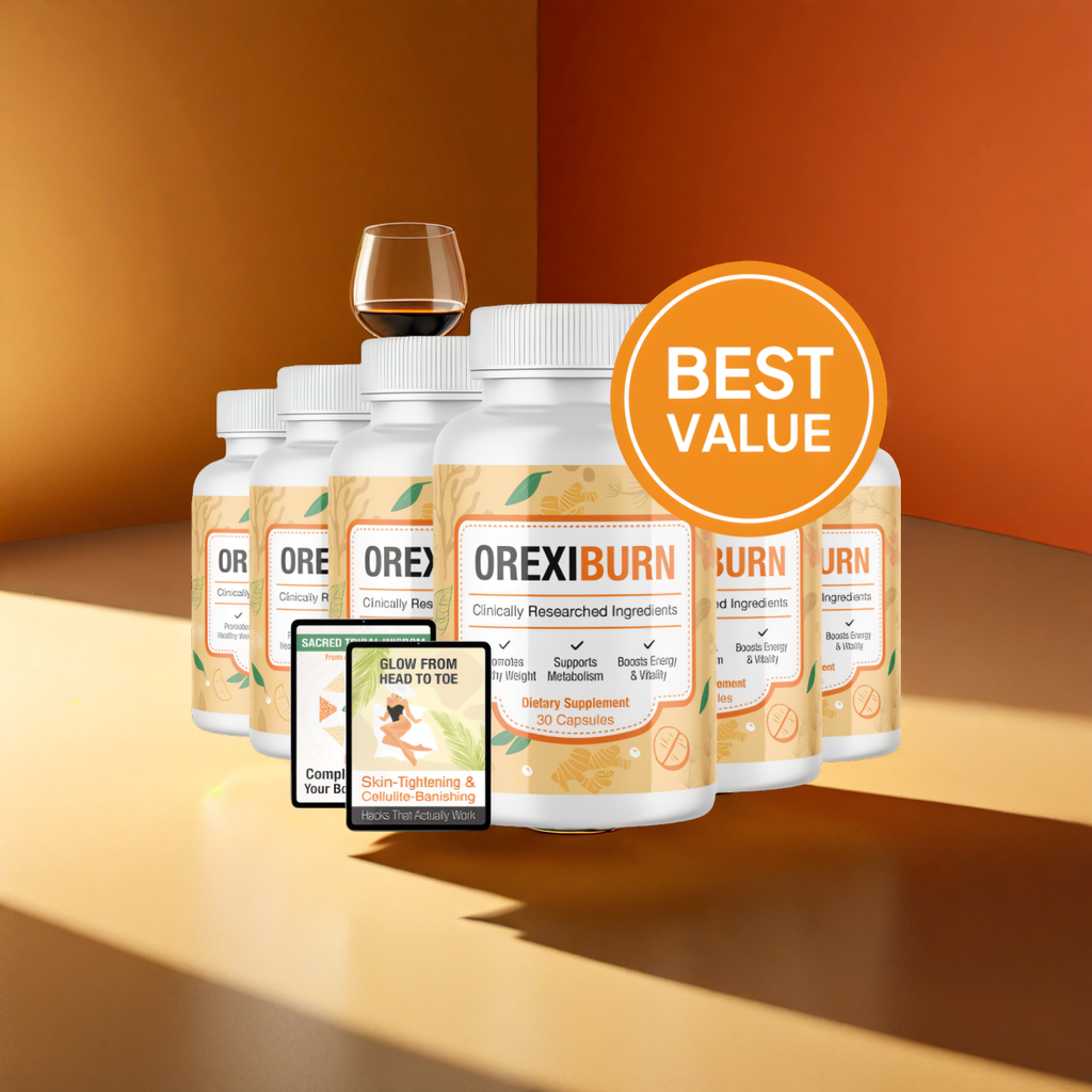 OrexiBurn - 6 Bottles + 2  Ebooks