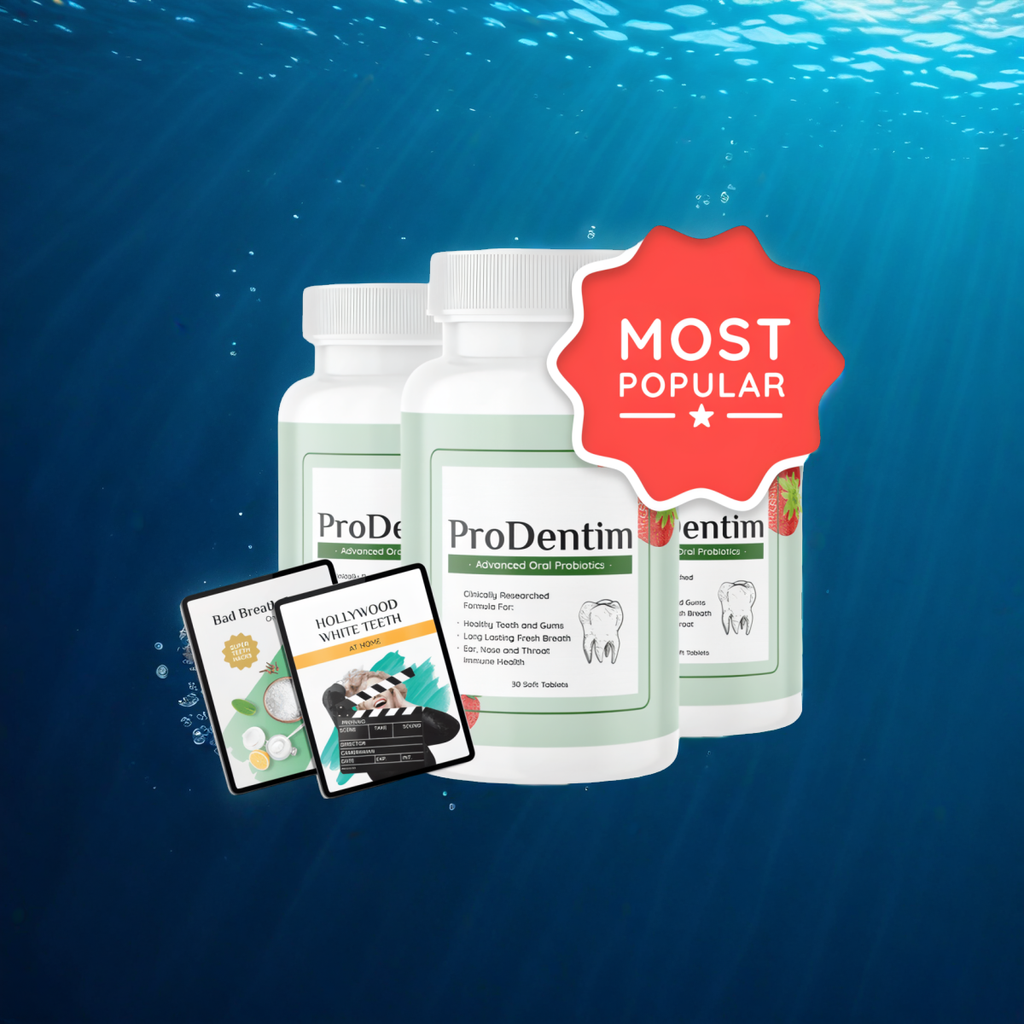 ProDentim - 3 Bottles + 2  Ebooks